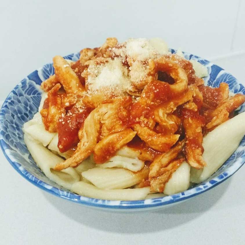 Chicken and Salsa Penne